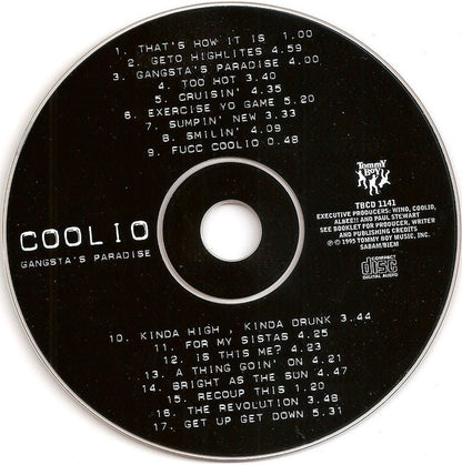 Coolio - Gangsta's Paradise (CD) Compact Disc Goede Staat