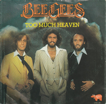 Bee Gees - Too Much Heaven Vinyl Singles Vinyl Very Good (VG) <br> Hoes Good Plus (G+)