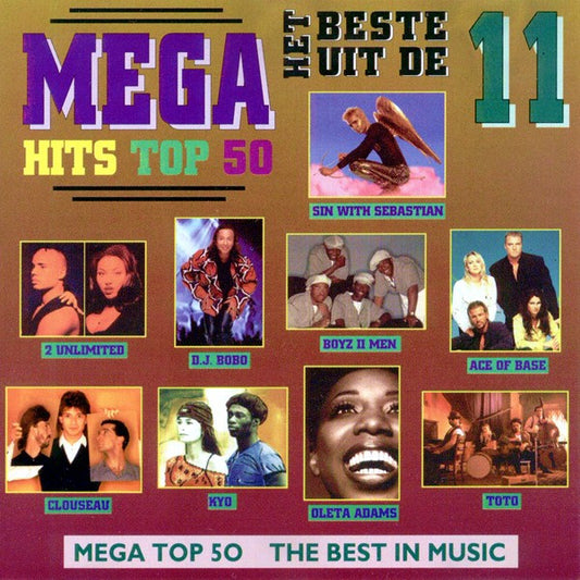 Various - Het Beste Uit De Mega Top ** Van Volume ** (CD) Compact Disc Goede Staat