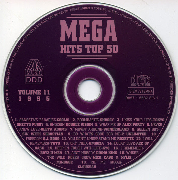 Various - Het Beste Uit De Mega Top 50 Van Volume 1995 (CD)