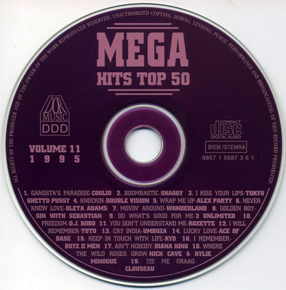 Various - Het Beste Uit De Mega Top 50 Van Volume 1995 (CD)
