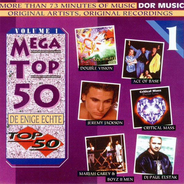 Various - Het Beste Uit De Mega Top 50 1996 Van Volume 1 Januari (CD) Compact Disc Goede Staat
