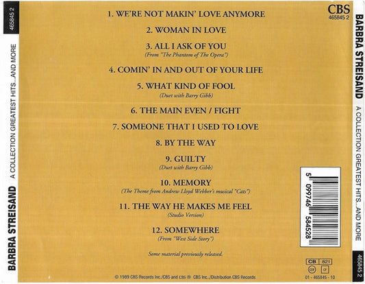 Barbra Streisand - Greatest Hits... And More (CD) 71166