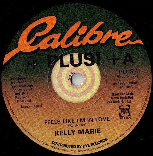 Kelly Marie - Feels Like I'm In Love Vinyl Singles Vinyl Goed / Hoes Generic