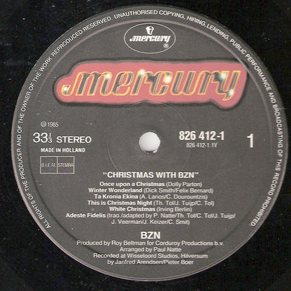 BZN - Christmas With BZN (LP) 50002