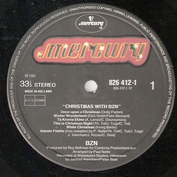 BZN - Christmas With BZN (LP) 49807