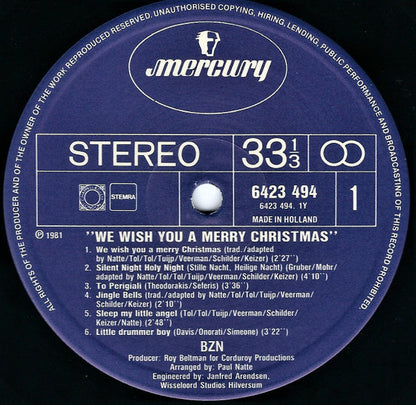 BZN - We Wish You A Merry Christmas (LP) 97-49879