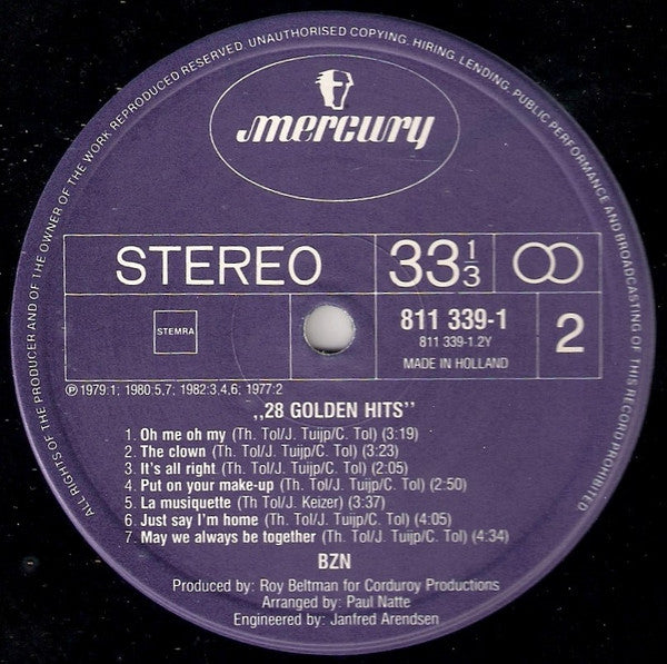 BZN - 28 Golden Hits (LP) 46466 Vinyl LP Dubbel VINYLSINGELS.NL