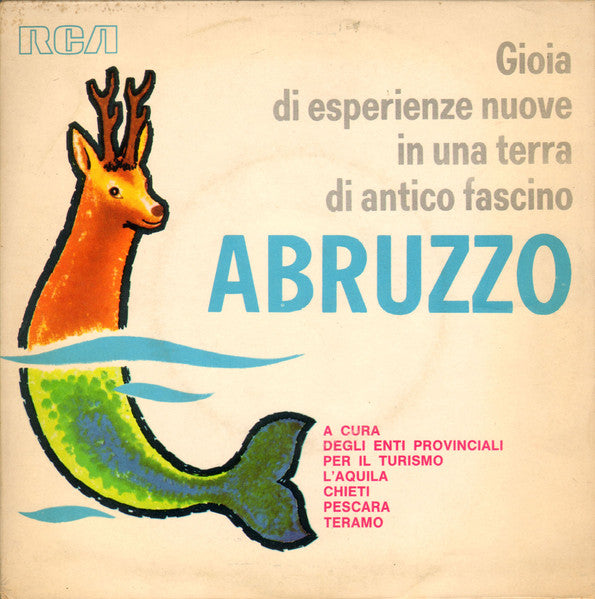 Associazione Corale Teramana Giuseppe Verdi - Abruzzo Vinyl Singles EP Vinyl Very Good (VG) <br> Hoes Good Plus (G+)