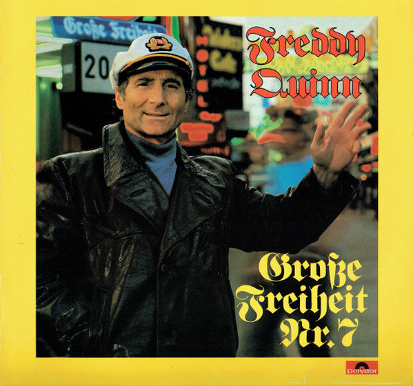 Freddy Quinn - Große Freiheit Nr. 7 (LP)