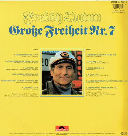 Freddy Quinn - Große Freiheit Nr. 7 (LP)