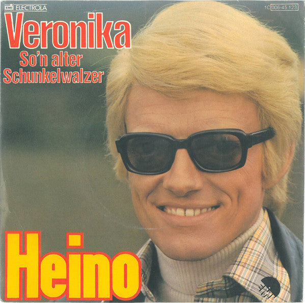 Heino - Veronika Vinyl Singles Vinyl Very Good (VG) <br> Hoes Good Plus (G+)