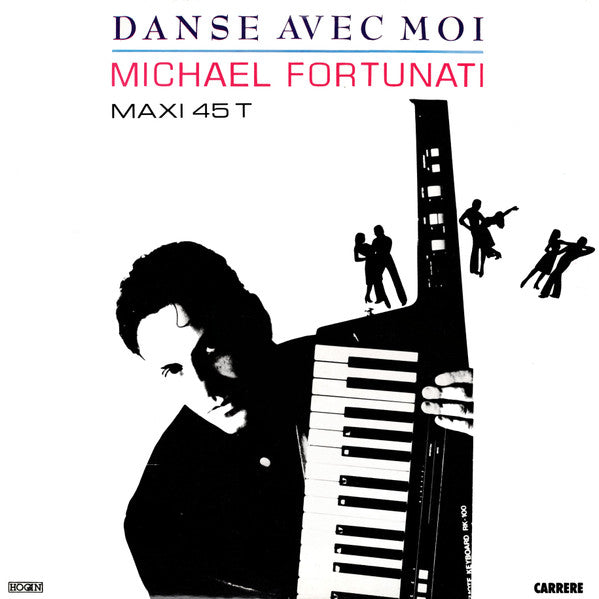 Michael Fortunati - Danse Avec Moi Vinyl Singles Vinyl Very Good (VG) <br> Hoes Good Plus (G+)