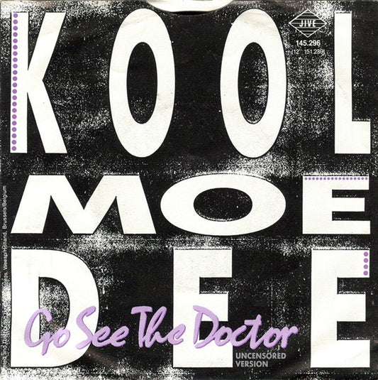 Kool Moe Dee - Go See The Doctor Vinyl Singles