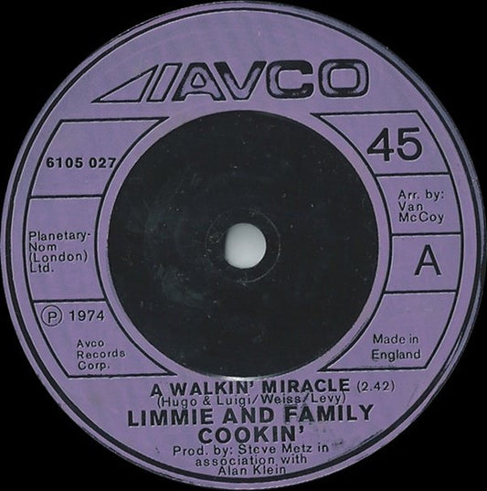 Limmie & Family Cookin' - A Walkin' Miracle Vinyl Singles Vinyl Goed / Hoes Generic