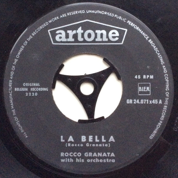 Rocco Granata Und Sein Orchester - La Bella 34550 Vinyl Singles Goede Staat