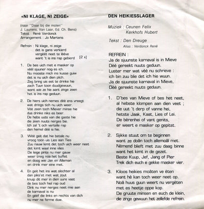 Rene Verdonck - Den Dreuge Met De Heikiesslager Van Meeuwen