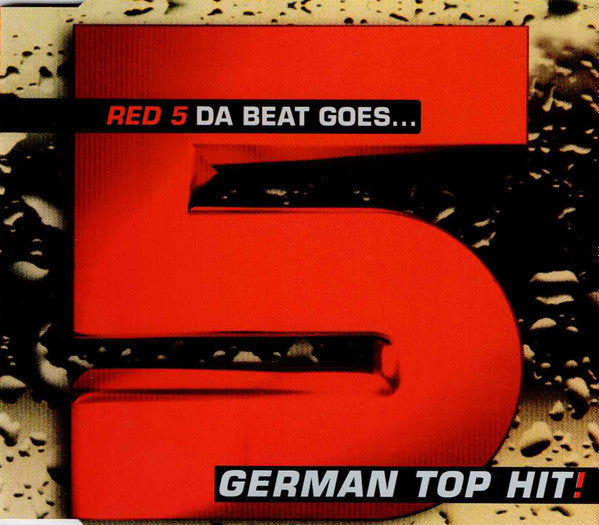Red 5 - Da Beat Goes... (CD) Compact Disc Single Goede Staat