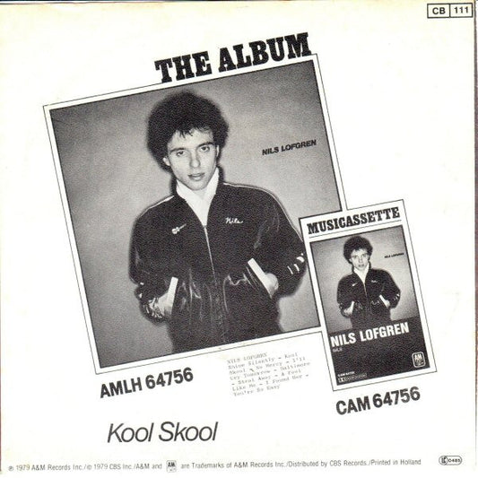 Nils Lofgren - Shine Silently Vinyl Singles Vinyl Zeer Goed / Hoesje Goed "VINYLSINGLES.NL"