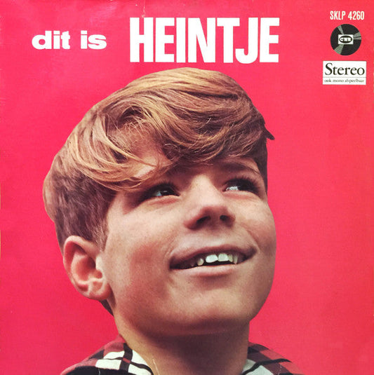 Heintje - Dit Is Heintje (LP) 43142 Vinyl LP Goede Staat