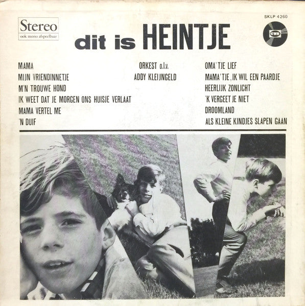 Heintje - Dit Is Heintje (LP) 45274 Vinyl LP Goede Staat
