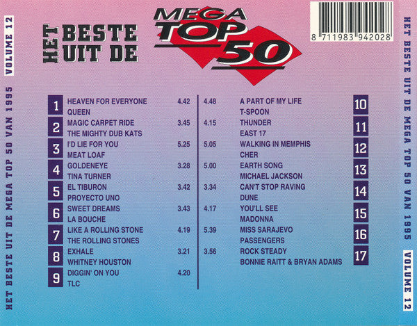 Various - Het Beste Uit De Mega Top ** Van Volume ** (CD) Compact Disc Goede Staat