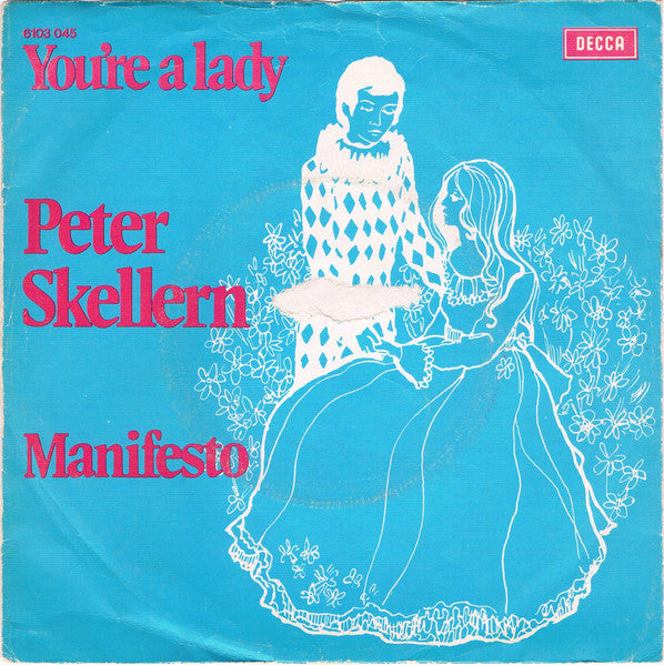 Peter Skellern - You're A Lady Vinyl Singles Goede Staat