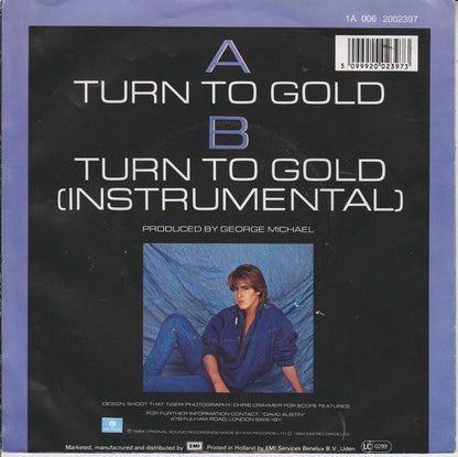 David Austin - Turn To Gold Vinyl Singles Vinyl Very Good (VG) <br> Hoes Good Plus (G+)