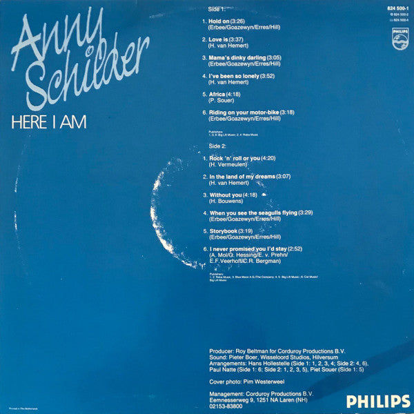 Anny Schilder - Here I Am (LP) 49020 Vinyl LP Goede Staat