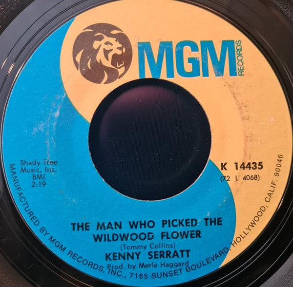 Kenny Seratt - Goodbyes Come Hard For Me Vinyl Singles Vinyl Very Good (VG) <br> Hoes Good Plus (G+)