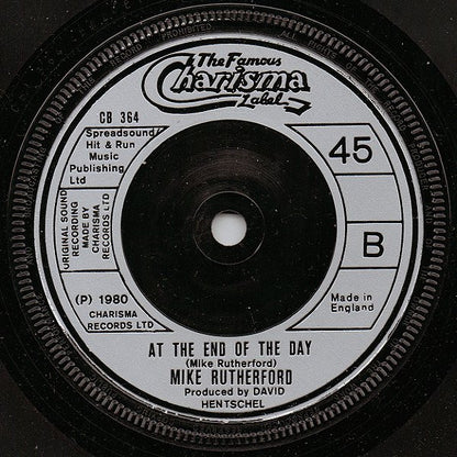 Mike Rutherford - Time And Time Again Vinyl Singles Vinyl Very Good (VG) <br> Hoes Generic