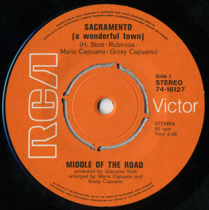 Middle Of The Road - Sacramento