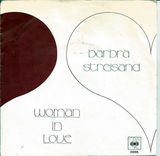 Barbra Streisand - Woman In Love (B-Keus) Vinyl Singles Vinyl Goed / Hoes Redelijk