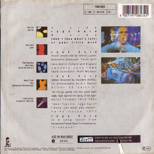 Frankie Goes To Hollywood - Rage Hard