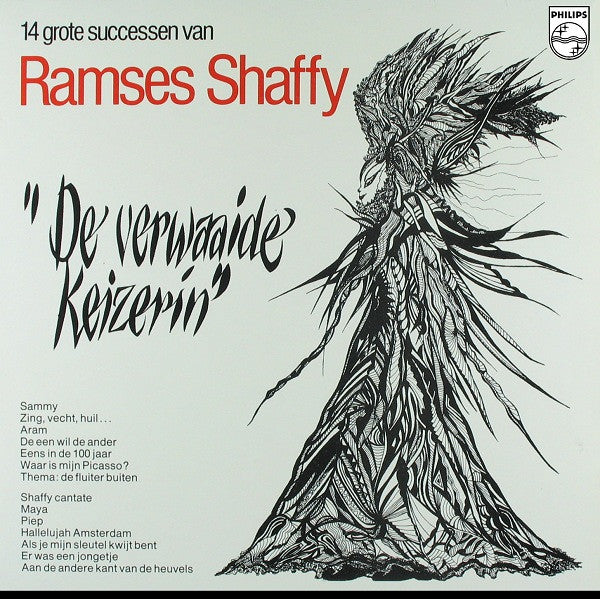 Ramses Shaffy - De Verwaaide Keizerin - 14 Grote Successen Van Ramses Shaffy (LP) 50920 LP Goede Staat