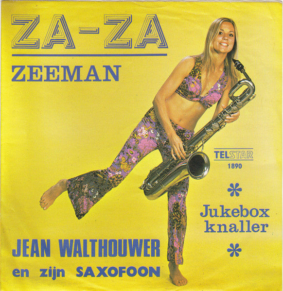 Jean Walthouwer - Za Za 35029 Vinyl Singles Goede Staat