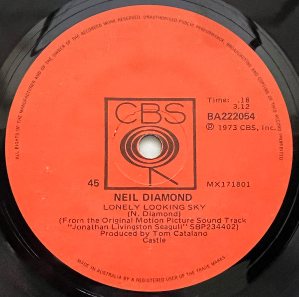 Neil Diamond - Skybird 38558 Vinyl Singles VINYLSINGLES.NL