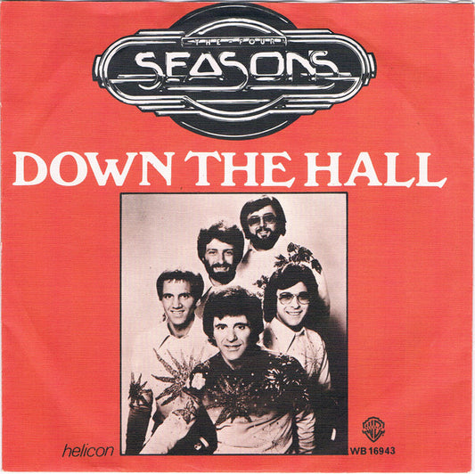 Four Seasons - Down The Hall Vinyl Singles Vinyl Very Good (VG) <br> Hoes Good Plus (G+)
