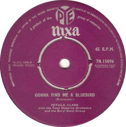 Petula Clark - With All My Heart Vinyl Singles Vinyl Very Good (VG) <br> Hoes Generic