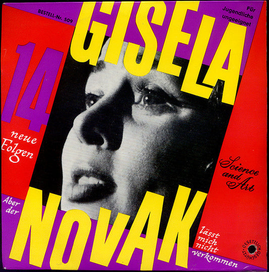 Gisela Jonas - Aber Der Novak Lässt Mich Nicht Verkommen Vinyl Singles Vinyl Very Good (VG) <br> Hoes Good Plus (G+)