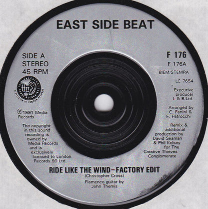 East Side Beat - Ride Like The Wind 12500 Vinyl Singles VINYLSINGLES.NL
