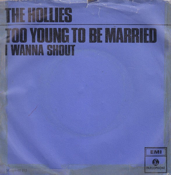 Hollies - Too Young To Be Married 38499 (B) Vinyl Singles VINYLSINGLES.NL