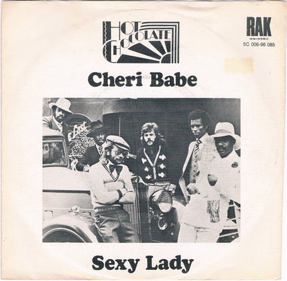 Hot Chocolate - Cheri Babe Vinyl Singles Vinyl Very Good (VG) <br> Hoes Good Plus (G+)