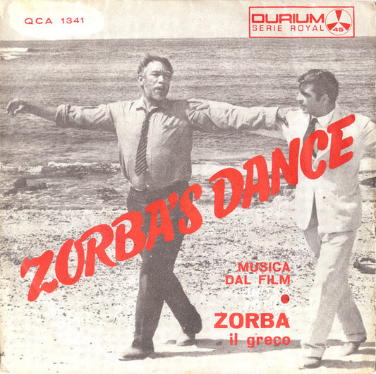 Marcello Minerbi - Zorba's Dance Vinyl Singles Vinyl Very Good (VG) <br> Hoes Good Plus (G+)
