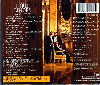 Three Tenors - Christmas (CD) Compact Disc Goede Staat