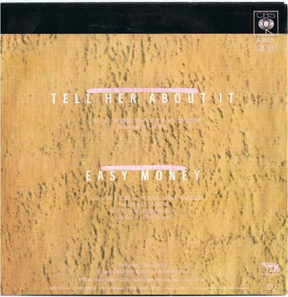 Billy Joel - Tell Her About It Vinyl Singles Vinyl Very Good (VG) <br> Hoes Good Plus (G+)