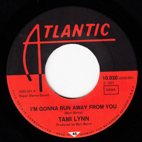 Tami Lynn - I'm Gonna Run Away From You 33022 Vinyl Singles Goede Staat