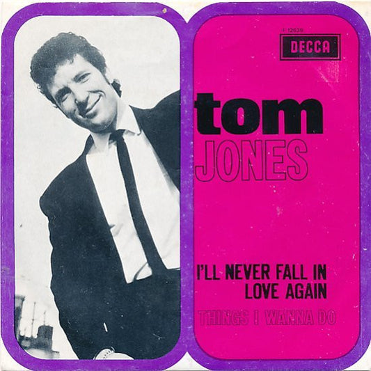 Tom Jones - I'll Never Fall In Love Again 36610 Vinyl Singles Zeer Goede Staat