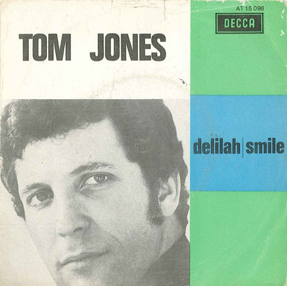 Tom Jones - Delilah Vinyl Singles Vinyl Very Good (VG) <br> Hoes Good Plus (G+)