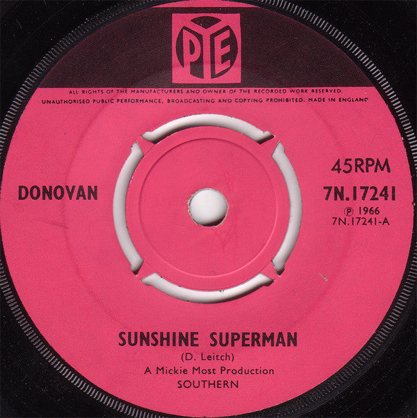 Donovan - Sunshine Superman